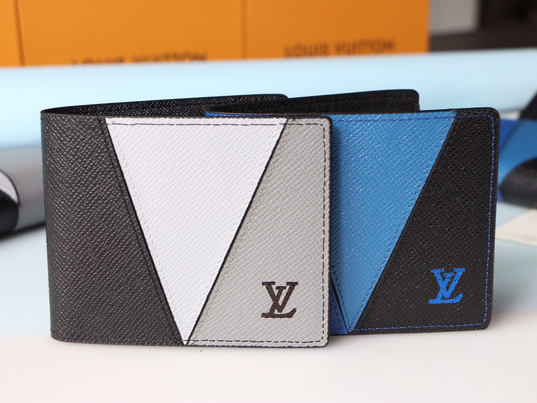 Colorblock wallet - men’s